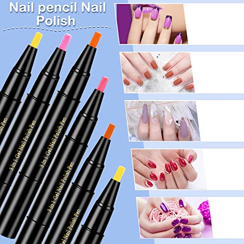 3-in-1 Gel Nail Polish Pen - Image 3