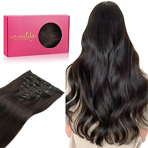 100% Human Hair Clip-In Extensions