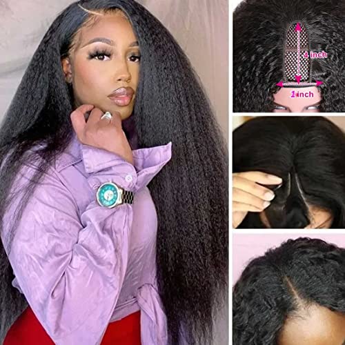 4C Human Hair Half Wig for Natural Look Easy Styling Medium Length - Image 5