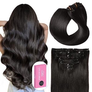 100% Human Hair Clip-In Extensions