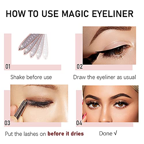 2-in-1 Black Eyeliner and Lash Adhesive - Image 7