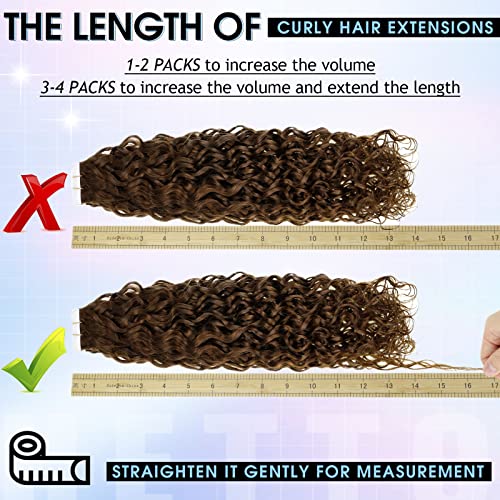 100% Curly Human Hair Extensions - Image 4