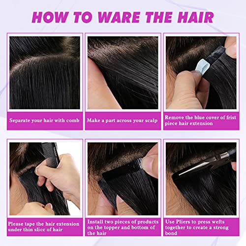 100% Remy Human Hair Extensions - Image 4