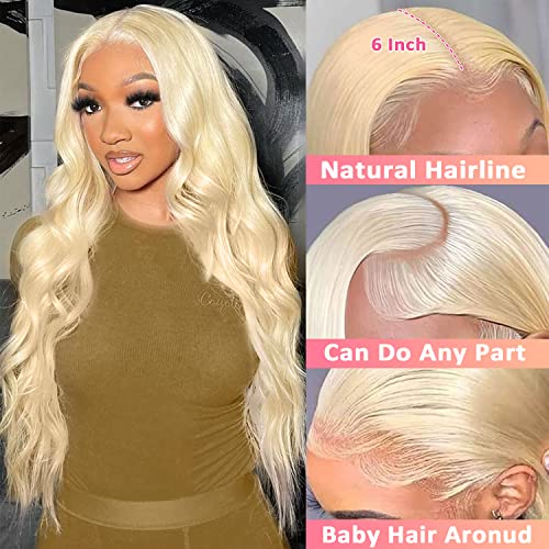 26? Blonde Human Hair Wig - Image 2