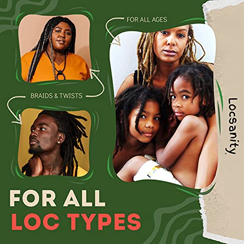 100% Human Hair Curly Ends Loc Extensions - Image 4