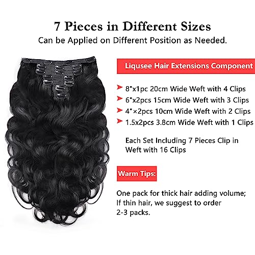 100% Human Hair Clip-In Extensions - Image 2