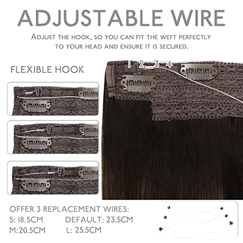 100% Human Hair Clip-In Extensions - Image 4