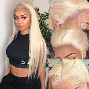 100% Human Hair Blonde Wig
