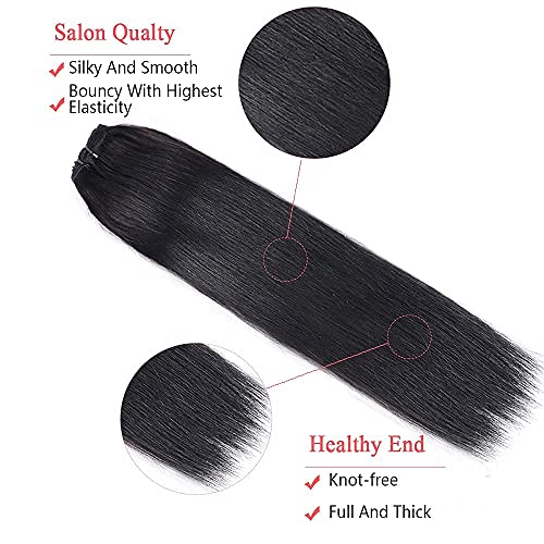 24? Clip-In Human Hair Extensions - Image 5