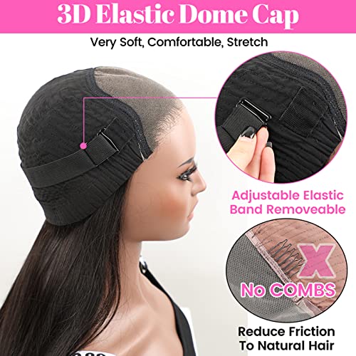100% Hand-Tied Human Hair Wig - Image 5