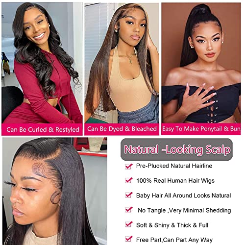 26? Human Hair Lace Front Wig - Image 3