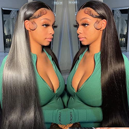 30-Inch Straight Human Hair Wig