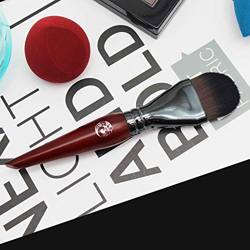 Mac Duo Foundation Brush Pro Quality Soft Bristles Flawless Application - Image 2