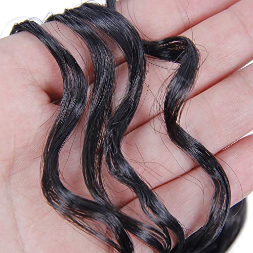 24-Inch 4C Human Hair Crochet Braids for Natural Hairstyles Soft Texture - Image 6
