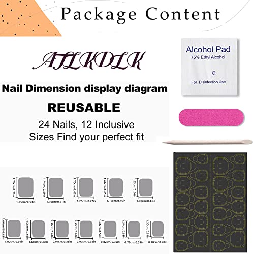 24 Pc 4th of July Nail Stickers for Festive Independence Day Nail Art Decoration - Image 6