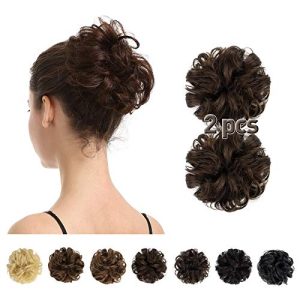 100% Real Human Hair Bun