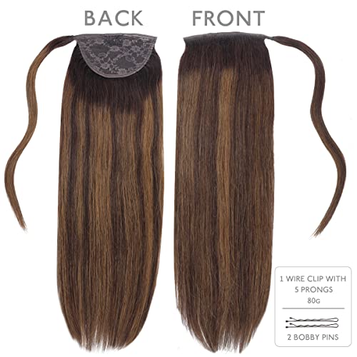 24-Inch Human Hair Ponytail Extension - Image 2