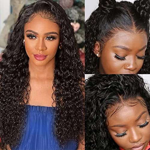 100% Human Hair Curly Wig for Natural Look