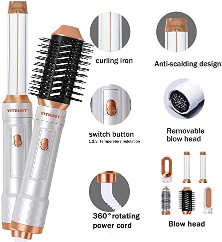 6-in-1 Hot Air Brush for Styling - Image 4