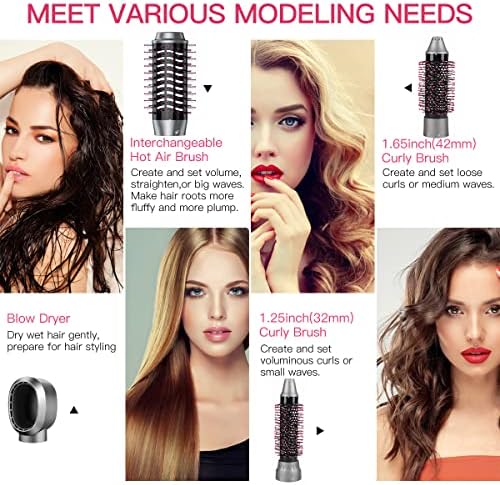 6-in-1 Hot Hair Brush for Sale - Image 2