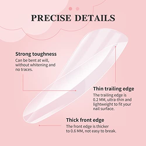 6-Inch Acrylic Nail Extensions - Image 4