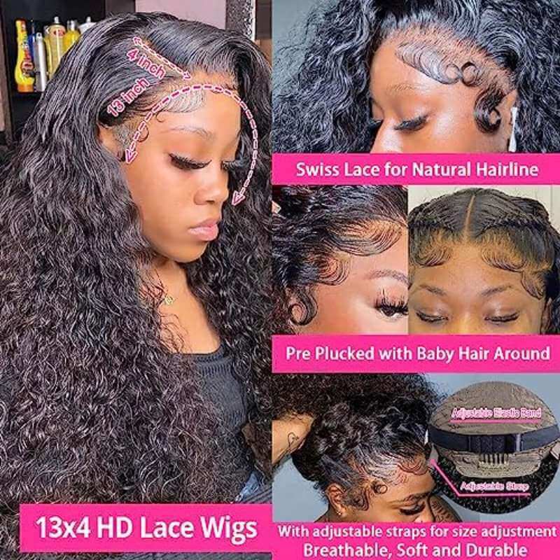 20-Inch Natural Hair Afro Curly Wig for Women, High-Quality Synthetic Fiber - Image 2