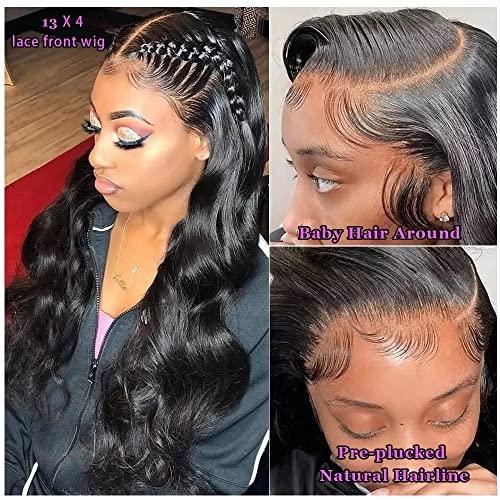 13x4 Lace Front Human Hair Wig Natural Look Comfortable Fit - Image 3