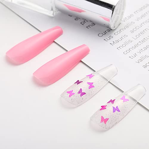Sparkle & Shine 11-Year-Old Girl's Acrylic Nail Art Kit - Fun & Stylish Designs - Image 4