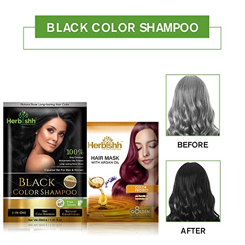 Argan Oil Hair Color Shade 1N 4.23 oz for Rich Dark Results - Image 4