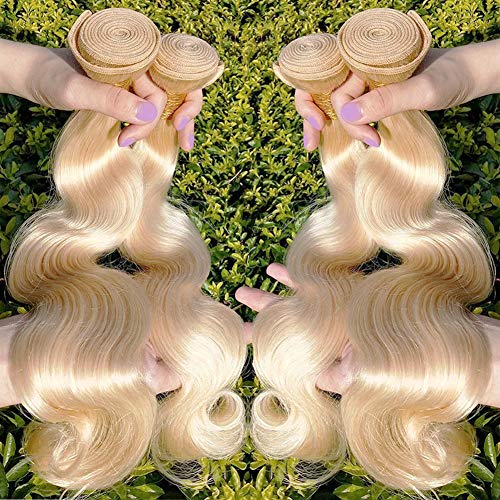 Blonde 100% Remy Human Hair Weave Bundles 10-30 Inch - Image 5