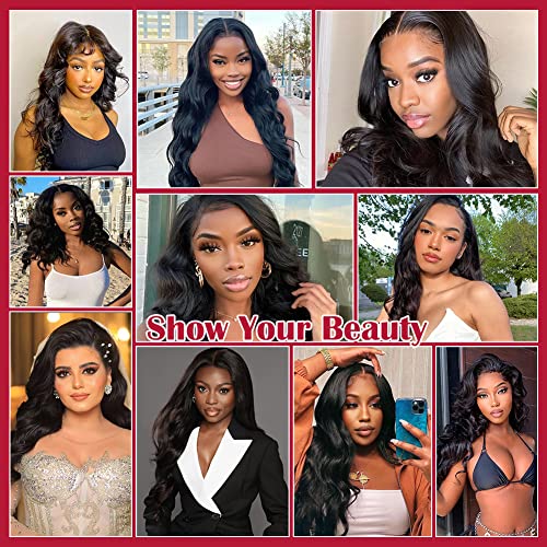 18 Inch Body Wave Lace Front Human Hair Wig Natural Look Comfortable Fit - Image 6