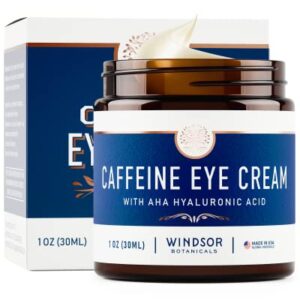 Caffeine Eye Cream with Organic Coffee Bean Extract
