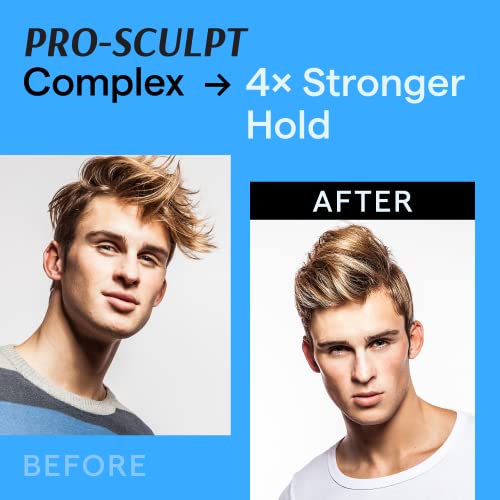 Crew Men's Strong Hold Natural Finish Hair Styling Gel 8.4 oz - Image 3