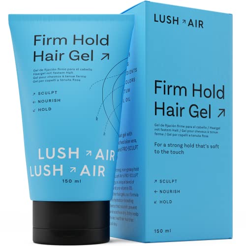 Crew Men's Strong Hold Natural Finish Hair Styling Gel 8.4 oz