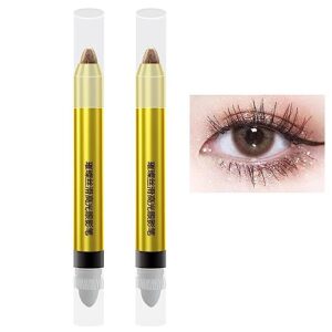 Long-Lasting Dual Eyeshadow and Primer Set for Smooth, Vibrant Color Application