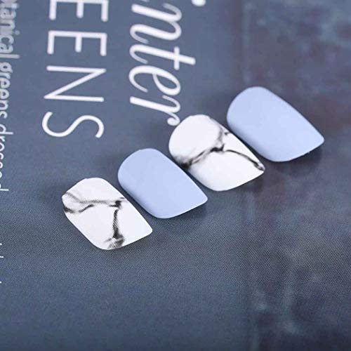 24 Piece Faux Stick-On Nail Art Set with Stylish Designs for Effortless Application - Image 6