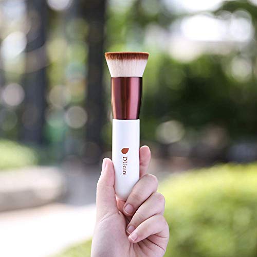 Fenty Beauty Foundation Brush 110 Soft Synthetic Bristles for Liquid Makeup Application - Image 4