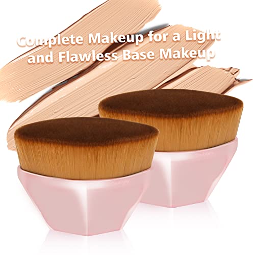 Fenty Beauty Foundation Brush 115 Soft Bristles for Flawless Liquid Makeup Application - Image 5