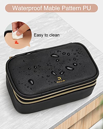 Fenty Beauty Makeup Zipper Pouch for Foundation Storage and Travel, Black - Image 7