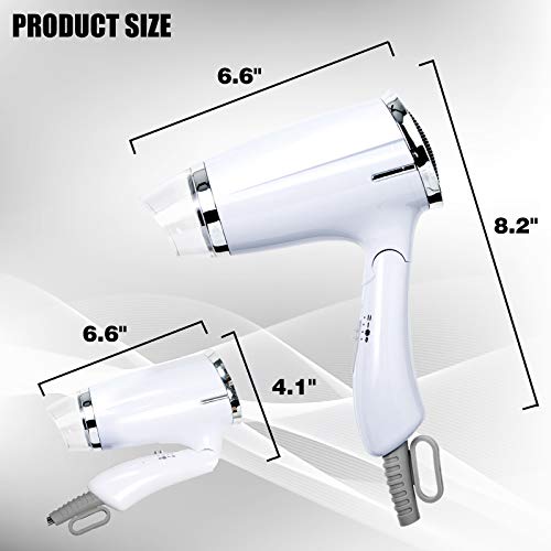 FHI Travel Hair Dryer Mini Compact Design Lightweight Portable for Easy Styling - Image 5