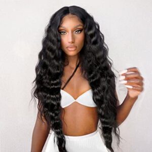 Short Natural Look Human Hair Blend Lace Front Wig for Comfortable Styling