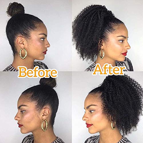 Human Hair Drawstring Ponytail - Image 8