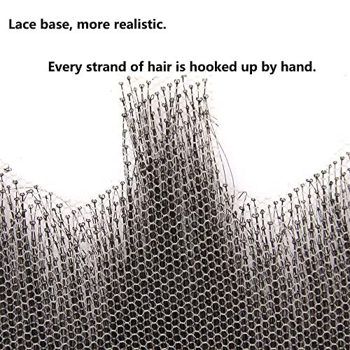 Realistic Human Hair Mustache and Beard Styling Set Natural Finish Medium - Image 4