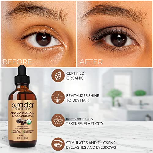 Jamaican Black Castor Oil for Eyebrow Growth - Image 3