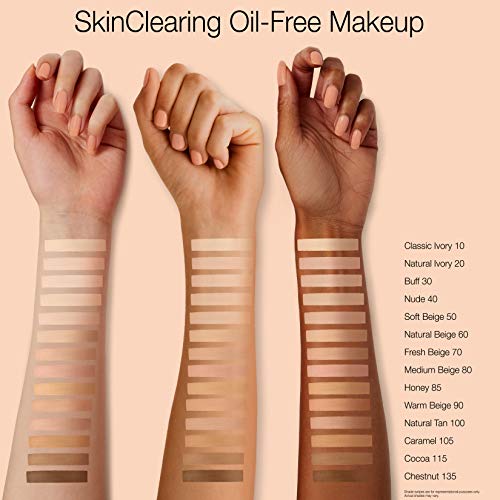 Lightweight Oil-Free Mac Foundation for Acne-Prone Skin 30ml - Image 7