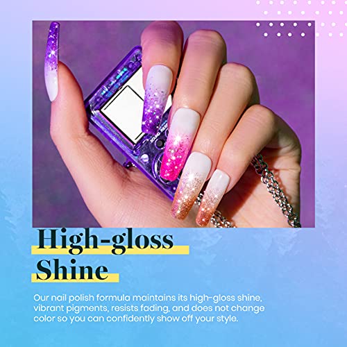 Mac Gel Nail Polish 15ml High-Gloss Finish Long-Lasting Formula - Image 6