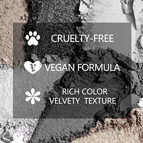 MAC 12-Shade Grey Eyeshadow Palette with Smooth Texture for Stunning Eye Looks - Image 6