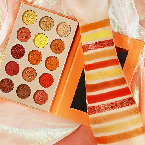 Mac Eyeshadow Vibrant Orange 3g Matte Finish for Stunning Eye Looks - Image 3