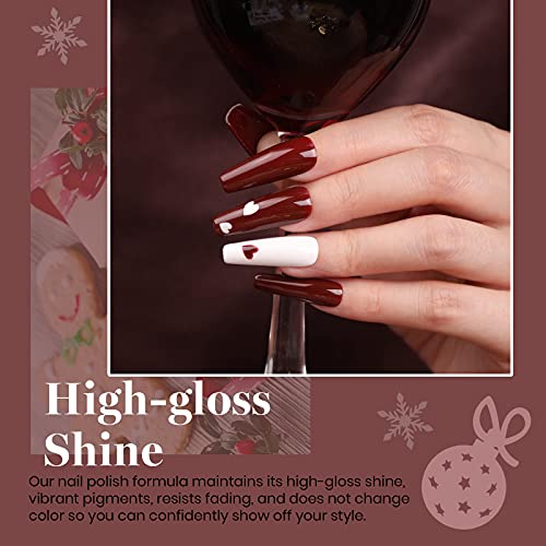 Opi Dark Red Gel Nail Polish 15ml Long-Lasting High-Quality Formula - Image 6