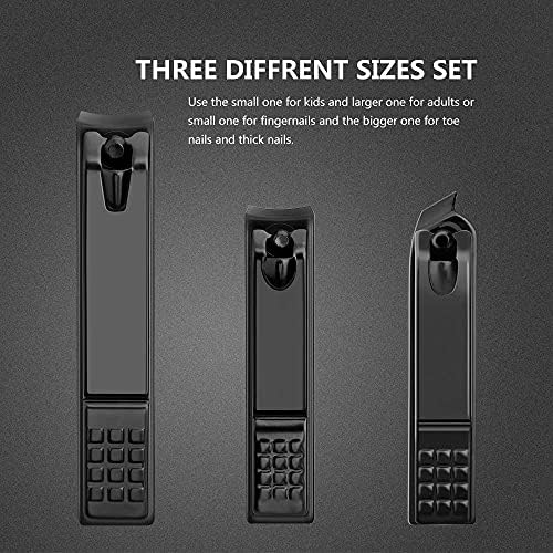 Premium Stainless Steel 555 Nail Clippers, Ergonomic Design, Sharp Blades - Image 2